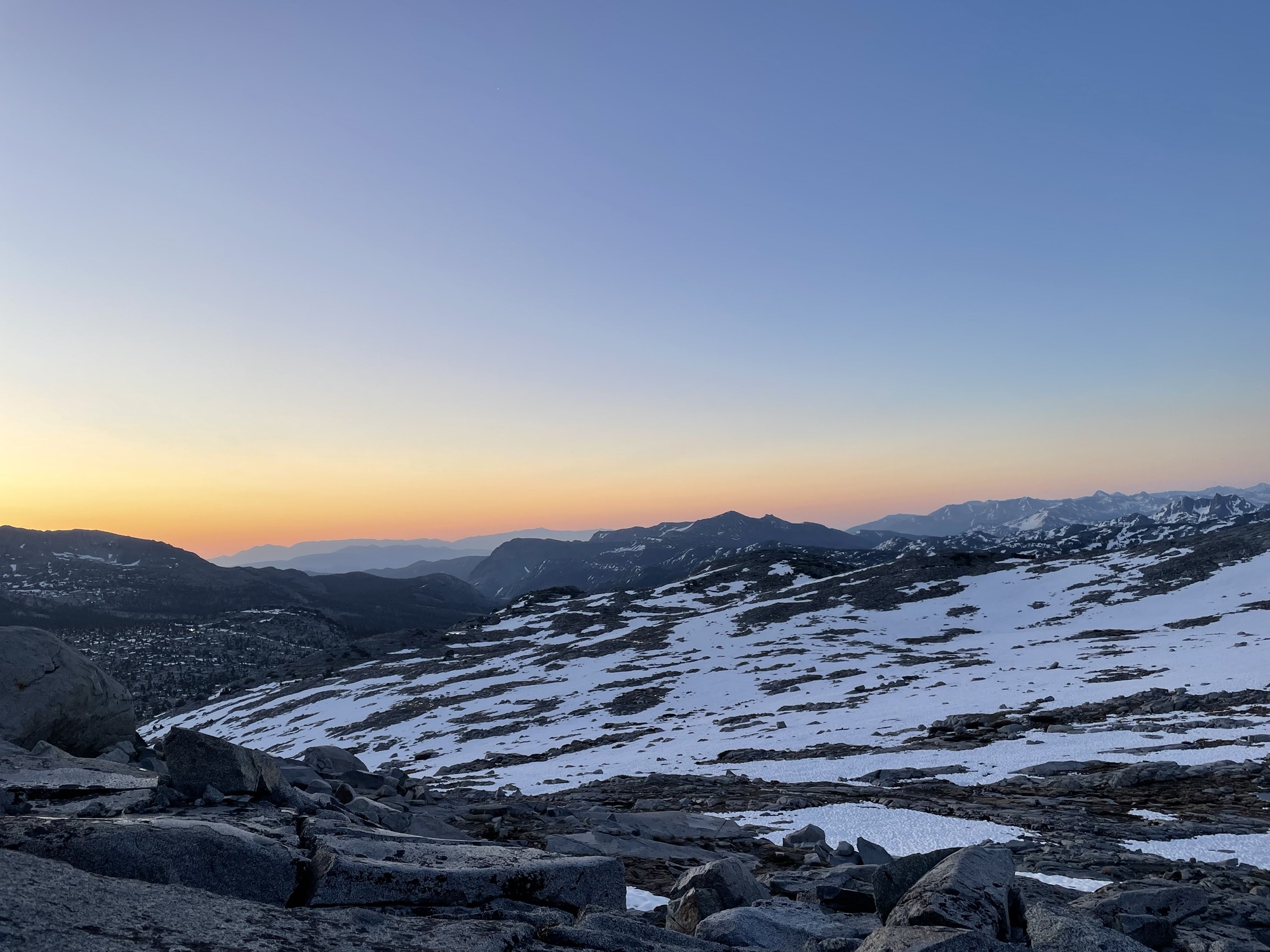 Day 86&87 Donohue Pass to Yosemite Valley